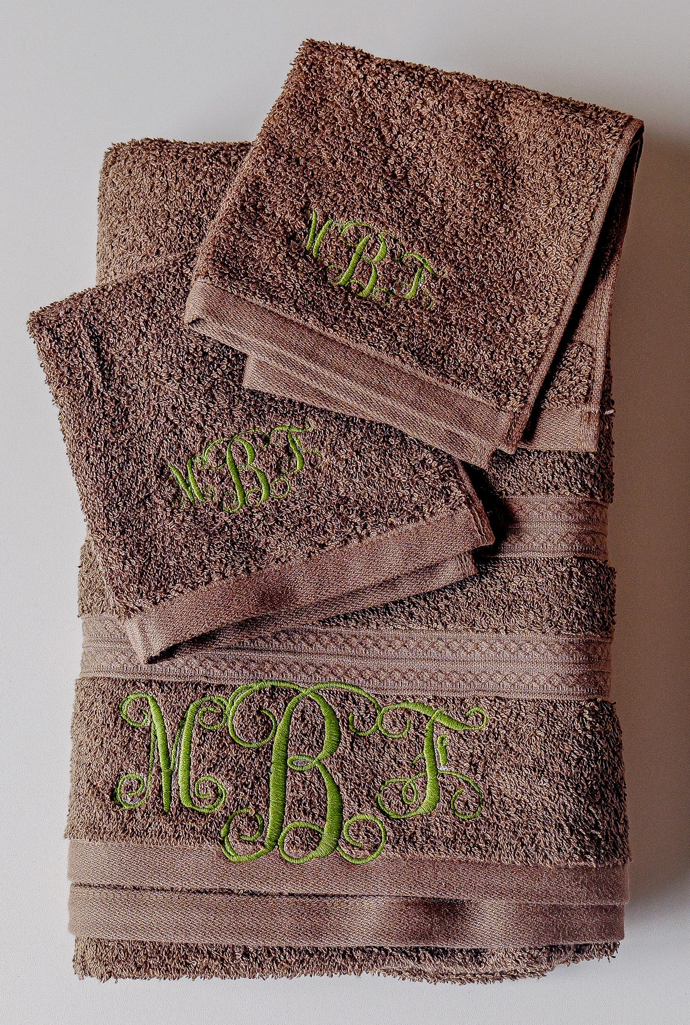 Monogram Towels