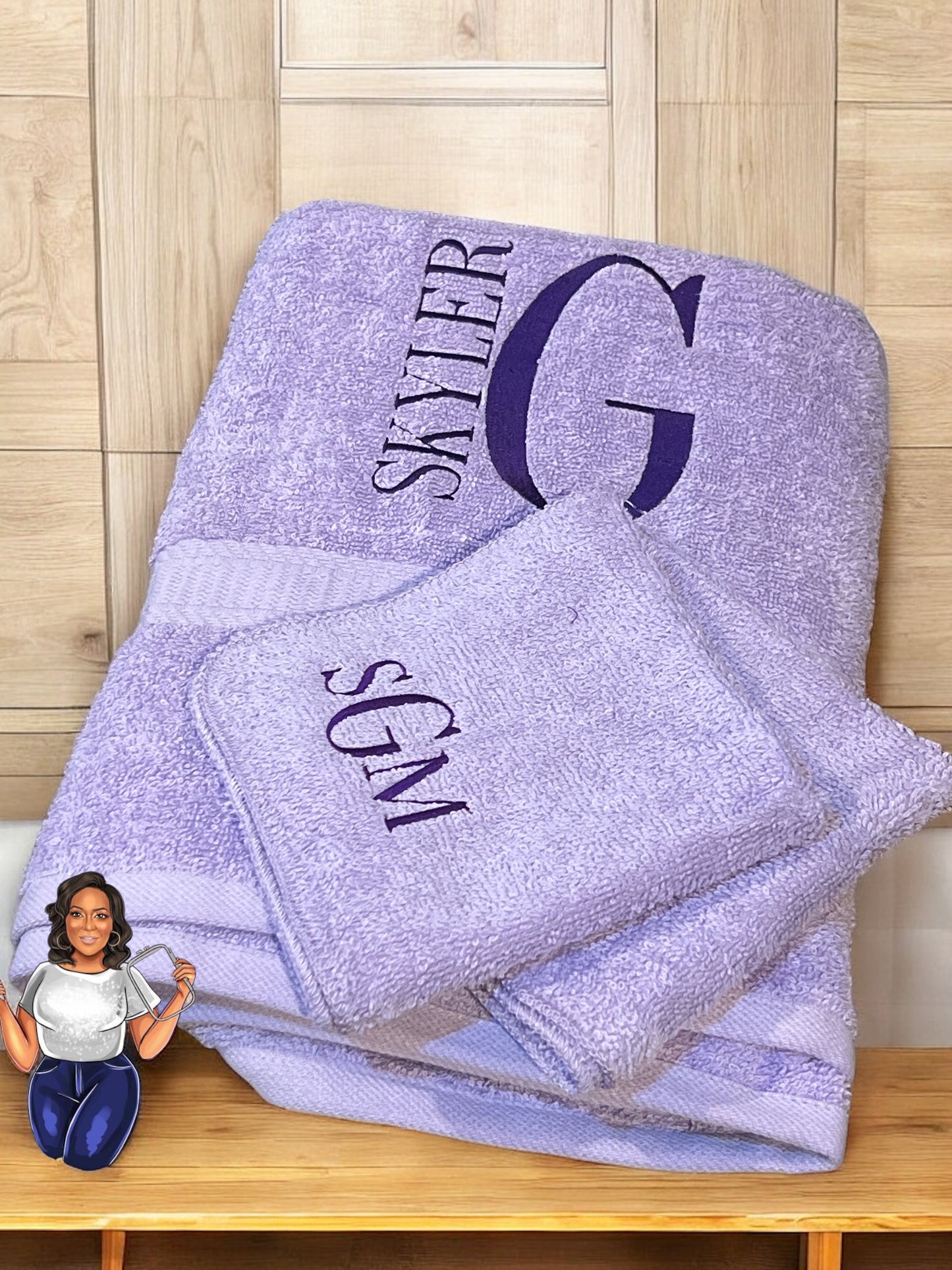 Monogram Towels