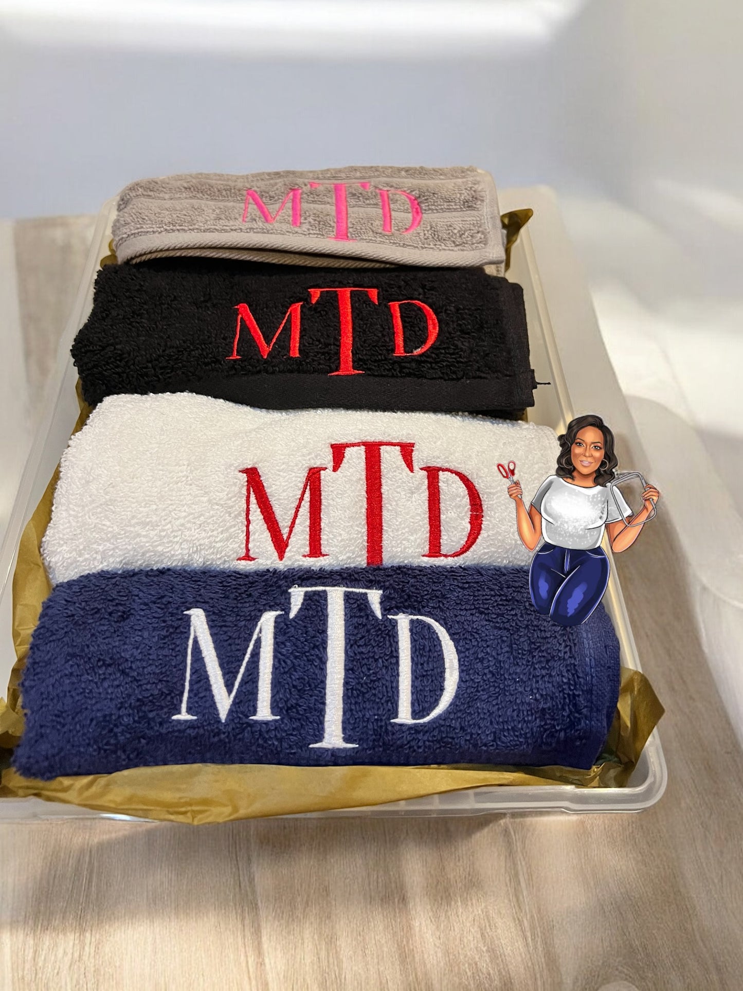 Monogram Towels
